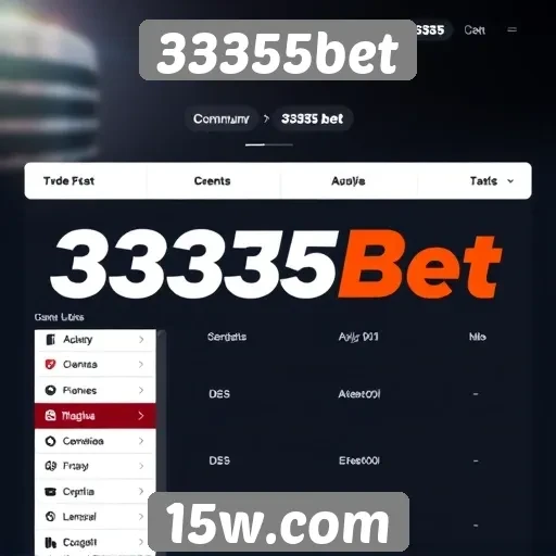 Análise das funcionalidades do site 33355bet